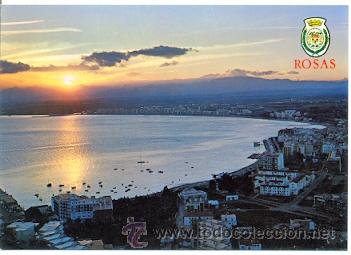 Postales: 7-esp1300. Postal Gerona. Rosas - Foto 1