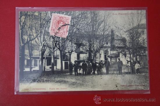 Postales: Tarjeta Postal de Puygcerda, Los Pirineos - Plaza del Casino - Puigcerda