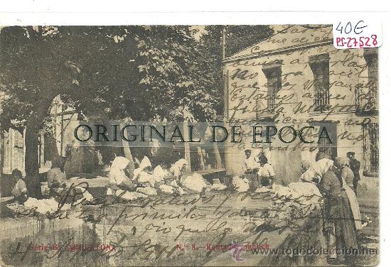 Postkarten: (PS-27528)POSTAL DE ARGENTONA-RENTADOR PUBLICH.LAVANDERAS