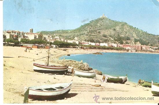 Postales: POSTAL DE BLANES, CIRCULADA CON SELLO - Foto 1