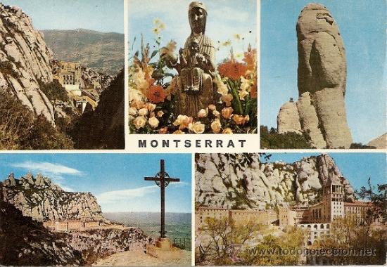 Postales: MONTSERRAT (BARCELONA) - Foto 1