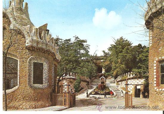 Postales: POSTAL, PARQUE G&Uuml;ELL ENTRADA , ZERKOWITZ - Foto 1