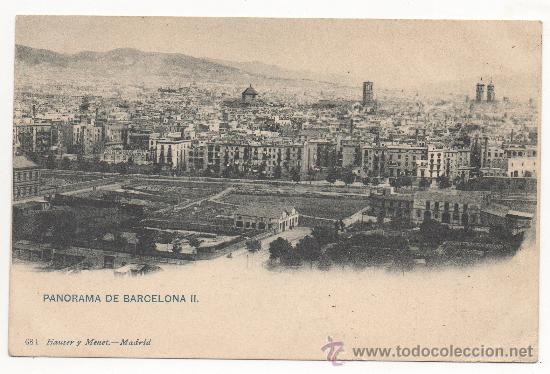 Postales: PANORAMA DE BARCELONA II. - Foto 1