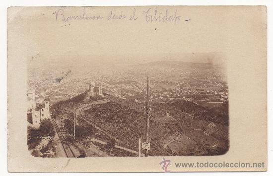 Postales: BARCELONA DESDE EL TIBIDABO (C.1900). - Foto 1