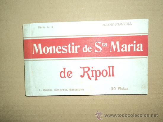 Postales: Monasterio de Sta. Mar&iacute;a de Ripoll. - Foto 1