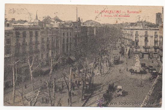 Postales: BARCELONA. - RAMBLAS. (C.1920). - Foto 1