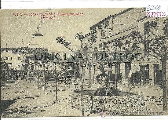 Postkarten: (PS-27572)POSTAL DE IGUALADA-ATENEO IGUALADINO
