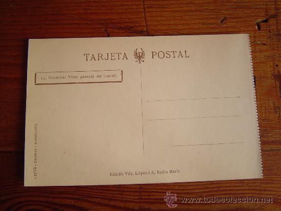 Postales: Interesante postal de Cardona - Foto 2