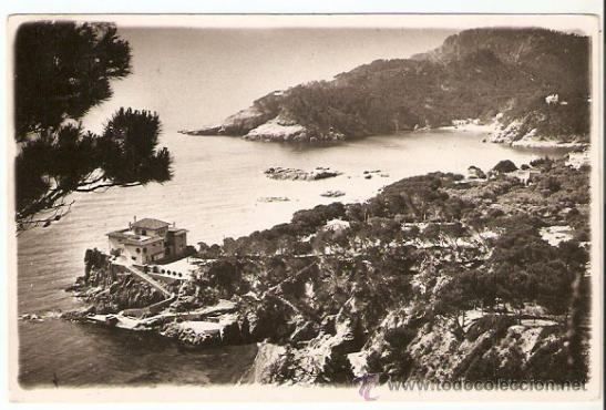 Postales: Punta des Mut . Aigua Blava .Bagur. Costa Brava n&ordm; 106 .Foto Puignau. sin escribir. .Vell i Bell