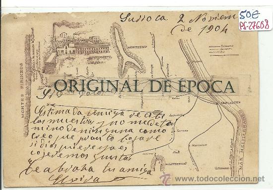Postkarten: (PS-27608)POSTAL DE SAN JUAN DE LAS ABADESAS-CEMENTOS DE SURROCA