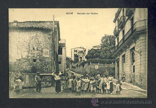 Postales: Postal de MOI&Agrave;. Baixada del Mestre - Foto 1