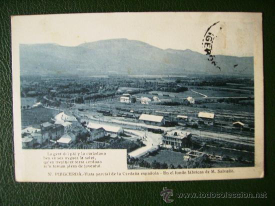 Postales: PUIGCERDA,GERONA.VISTA PARCIAL DE LA CERDA&Ntilde;A ESPA&Ntilde;OLA.N&ordm; 57 ROISIN