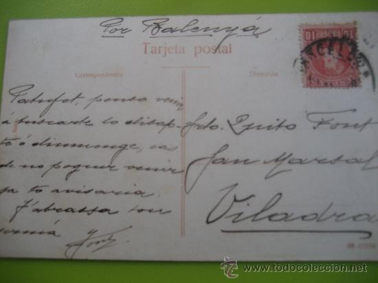 Postales: Moy&aacute;. Centre de la Vila. Circulada. - Foto 2