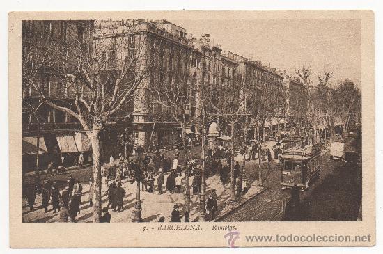 Postales: BARCELONA.- RAMBLAS. - Foto 1