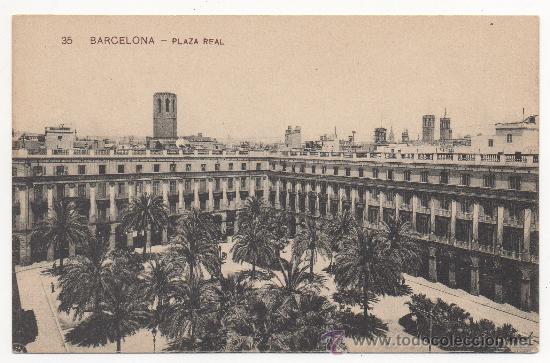 Postales: BARCELONA.- PLAZA REAL. - Foto 1