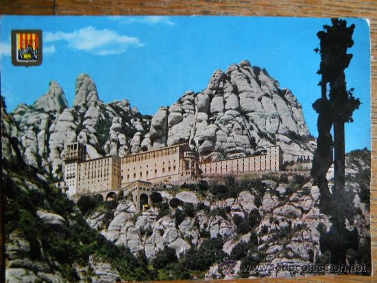 Postales: Postal. Montserrat. Barcelona - Foto 1