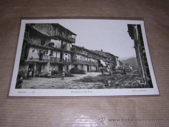 Postales: OLOT - 22  HOSTALETS DE BAS  EDIT. ARQUES 14X9 CM. - Foto 1