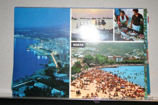 Postcards: POSTAL COSTA BRAVA. ROSAS. 1531. FABREGAT. SIN CIRCULAR