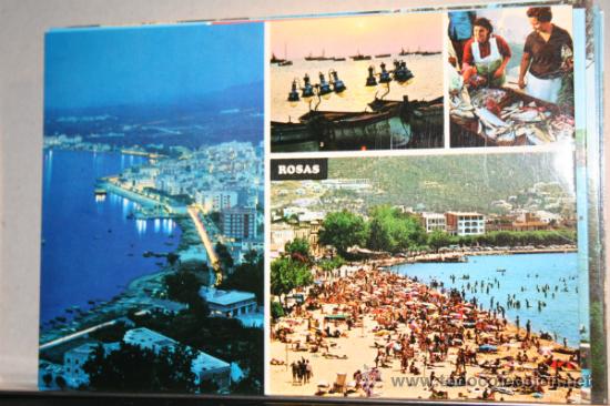 Cartoline: POSTAL COSTA BRAVA. ROSAS 1531. ED. FABREGAT. SIN CIRCULAR