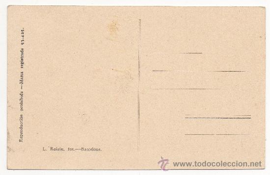 Postales: BARCELONA.- FERROCARRIL A&Eacute;REO. - Foto 2