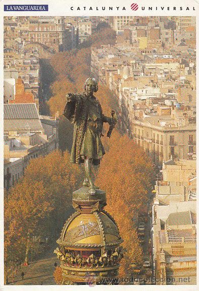 Postales: Barcelona, monumento a Col&oacute;n - Foto 1
