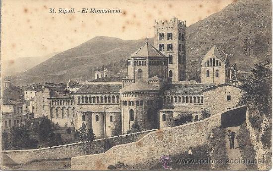 Postales: PS1521 RIPOLL EL MONASTERIO. MAURI. SIN CIRCULAR - Foto 1