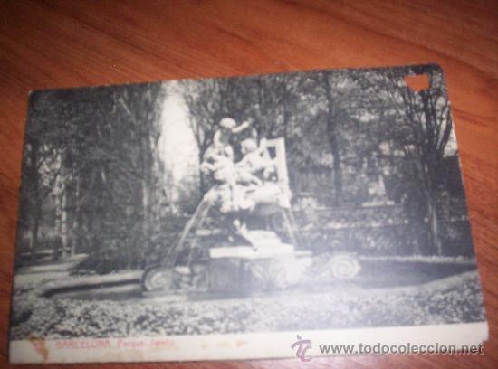 Postales: BARCELONA - PARQUE  - JARRON - Foto 1