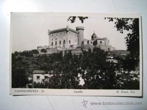Postales: CASTELLDEFELS: CASTILLO - Foto 1