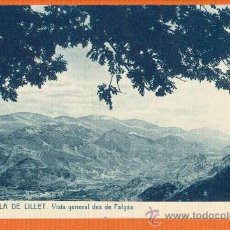 Postales: LA POBLA DE LILLET - VISTA GENERAL DES DE FALGÀS - Nº 2 ED. FONT MIR Y FOT THOMAS