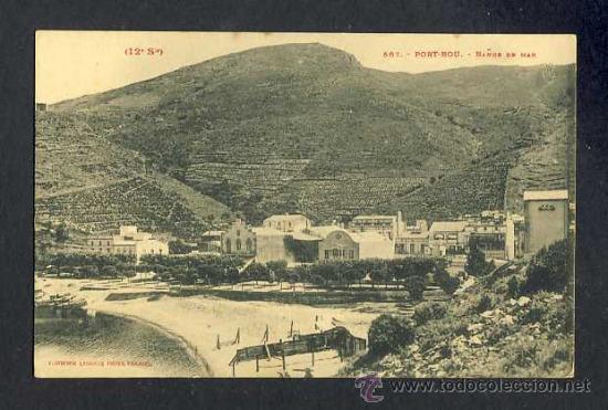 Postales: Postal de PORTBOU: Banys de mar (Labouche Serie 12, num. 567)