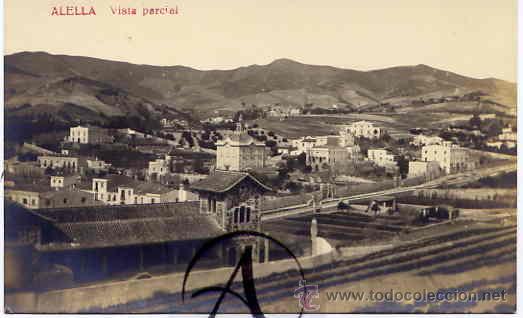 Postales: Alella. Vista parcial. - Foto 1