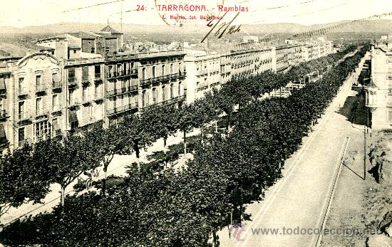 Postales: TARRAGONA : Ramblas - Foto 1
