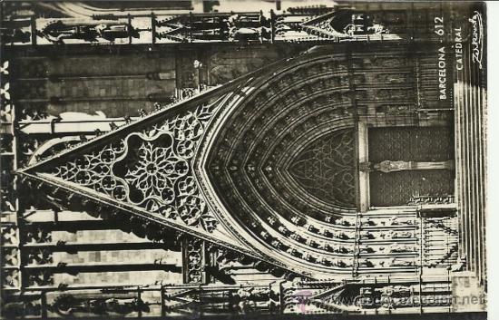 Postales: BARCELONA CATEDRAL SIN ESCRIBIR - Foto 1