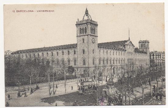 Postales: BARCELONA.- UNIVERSIDAD. - Foto 1