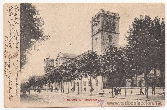 Postales: BARCELONA.- UNIVERSIDAD. (C.1905). - Foto 1