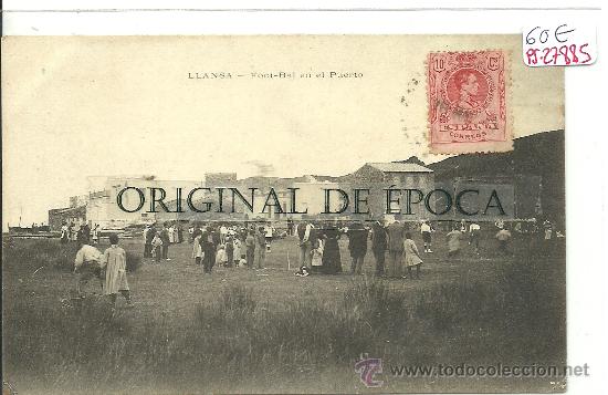 Postcards: (PS-27885)POSTAL DE LLANSA-FOOT-BAL EN EL PUERTO