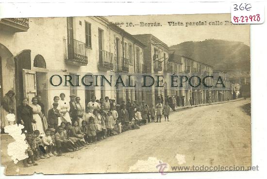 Postcards: (PS-27928)POSTAL FOTOGRAFICA DE BORRAS-VISTA PARCIAL