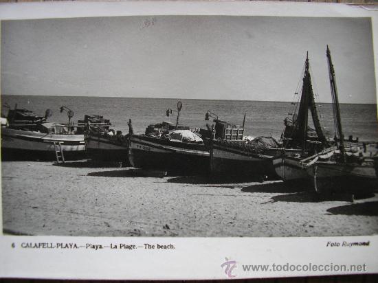 Postales: POSTAL CALAFELL TARRAGONA PLAYA - Foto 1
