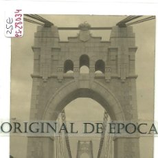 Postales: (PS-28034)POSTAL FOTOGRAFICA DE AMPOSTA-PUENTE SOBRE EL RIO EBRO