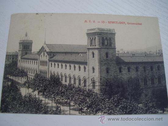 Postales: BARCELONA - UNIVERSIDAD - Foto 1