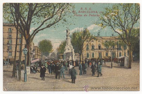 Postales: BARCELONA.- PLAZA DE PALACIO. - Foto 1
