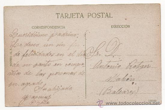 Postales: BARCELONA.- PLAZA DE PALACIO. - Foto 2