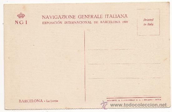 Postales: BARCELONA.- LA LONJA. (1929). - Foto 2