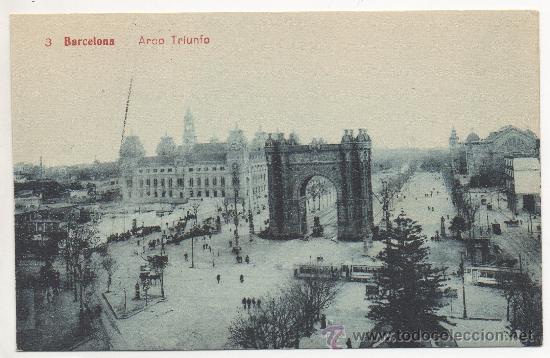 Postales: BARCELONA.- ARCO TRIUNFO. - Foto 1