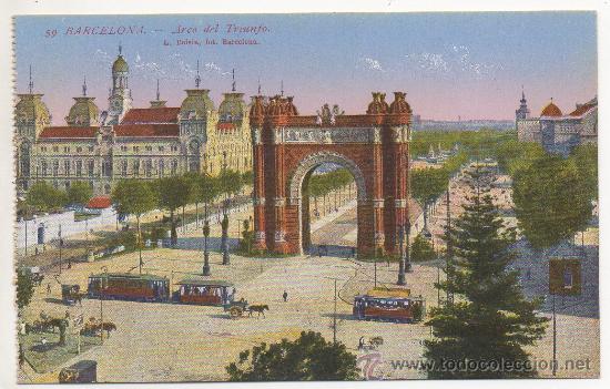 Postales: BARCELONA.- ARCO DEL TRIUNFO. - Foto 1
