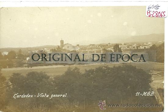 Postcards: (PS-28065)POSTAL FOTOGRAFICA DE CARDEDEU-VISTA GENERAL