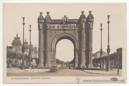 Postales: BARCELONA.- ARCO DEL TRIUNFO. - Foto 1