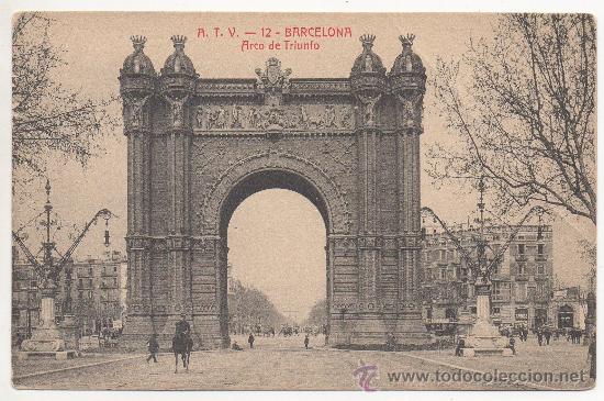 Postales: BARCELONA.- ARCO DE TRIUNFO. - Foto 1