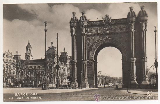 Postales: BARCELONA.- ARCO DEL TRIUNFO. - Foto 1