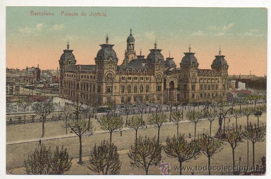 Postales: BARCELONA.- PALACIO DE JUSTICIA. - Foto 1